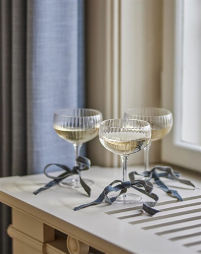Bloomingville - Astrid Champagneglas - Klar